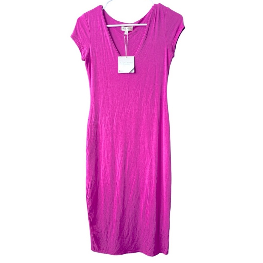 ANTHROPOLOGIE SEE YOU MONDAY MIDI DRESS